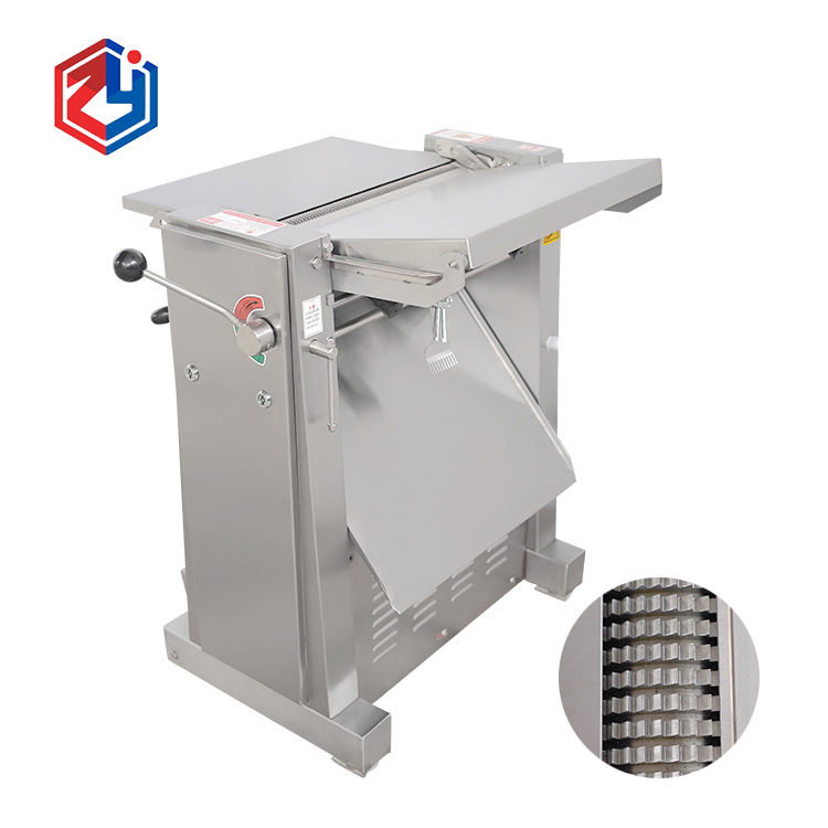 怎样快速去除猪皮的油脂？猪皮去油机原理？